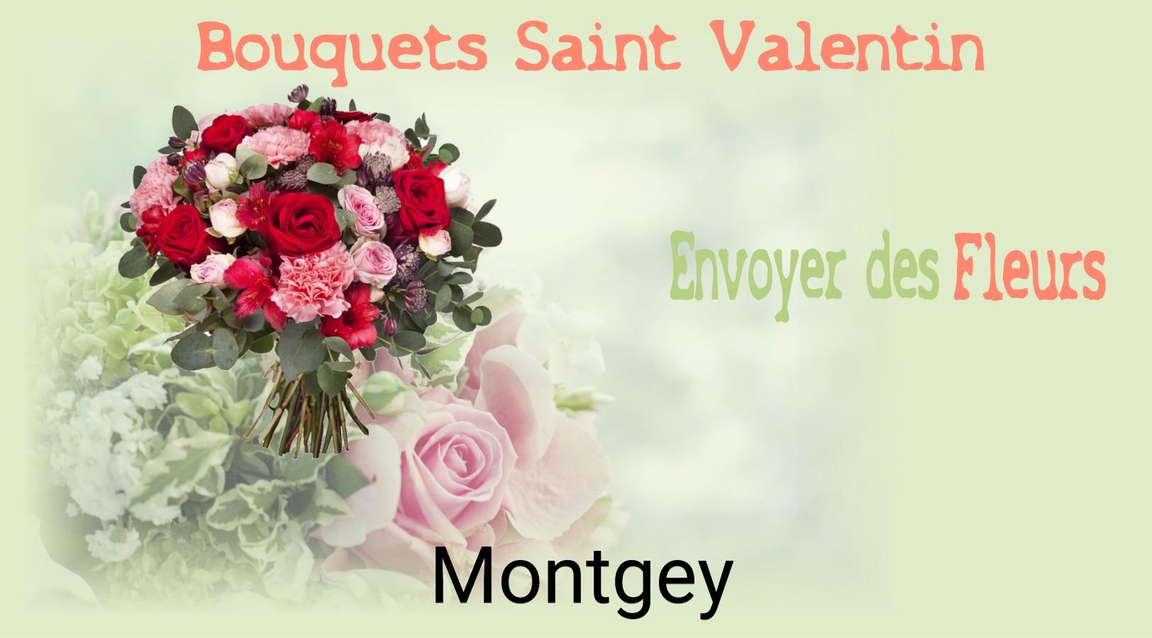 Roses de Saint-Valentin livrées à Montgey